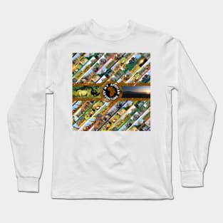 My African Adventure Wildlife Collage Long Sleeve T-Shirt